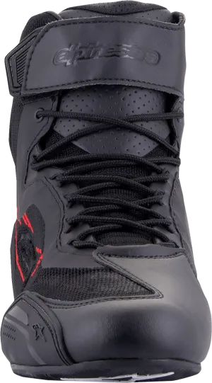 ALPINESTARS Faster-3 Rideknit Riding Shoes - Black/Gray/Red - US 8.5 2510319-1993-85