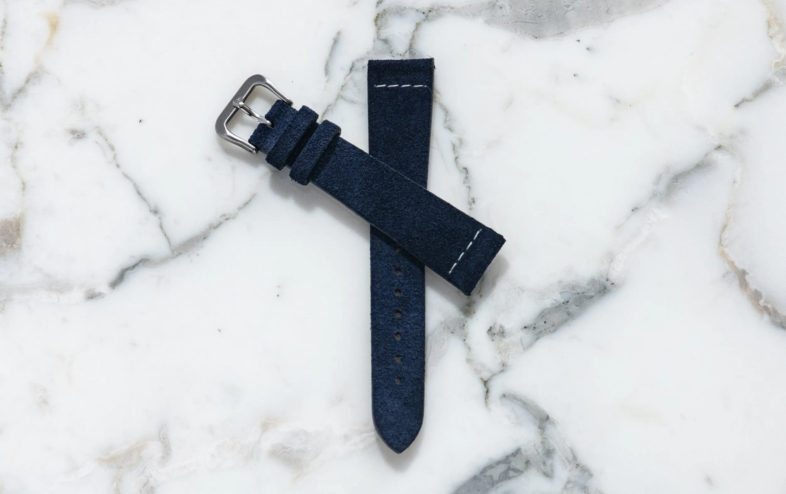 Annapolis Blue Suede Strap