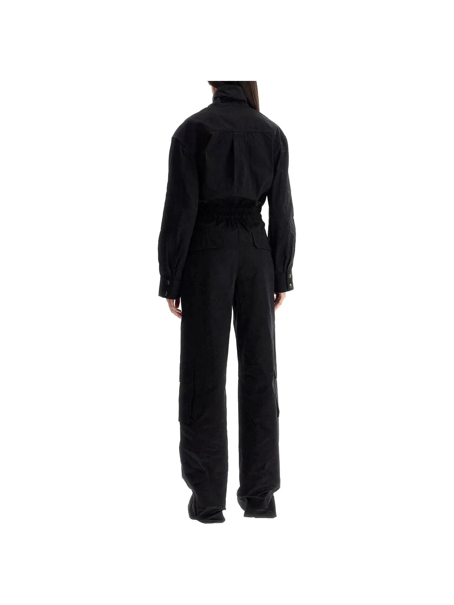 Aviator Suede-Like Jumpsuit