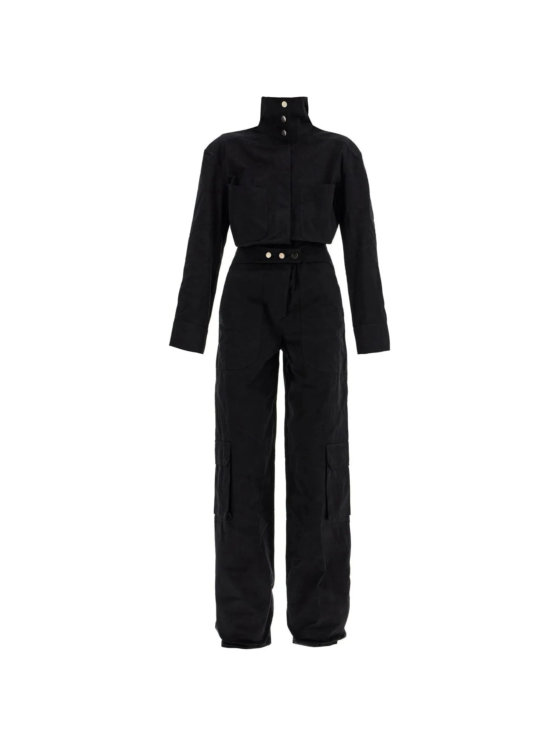 Aviator Suede-Like Jumpsuit
