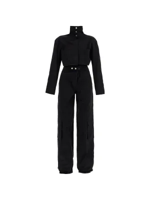 Aviator Suede-Like Jumpsuit