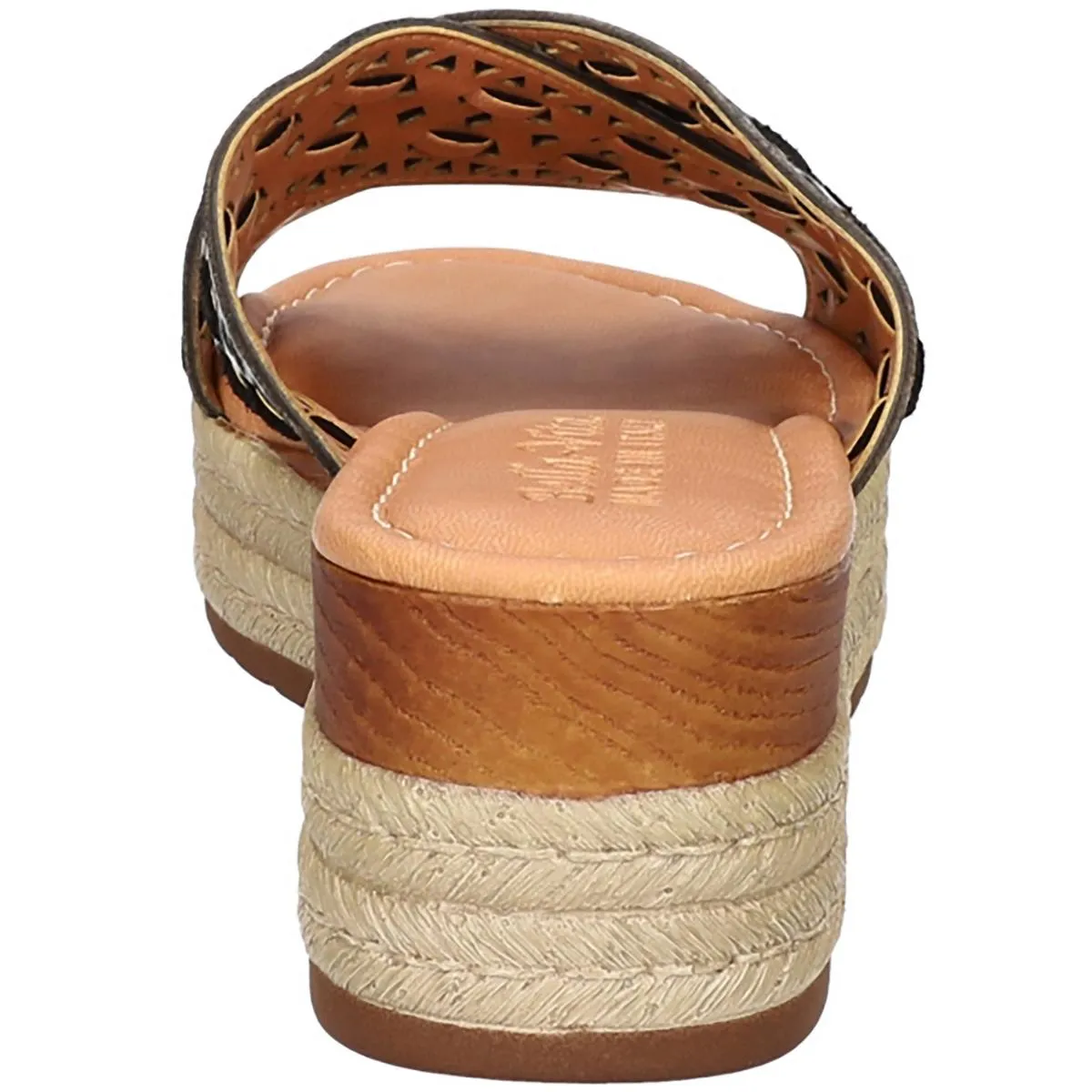 Bella Vita Womens Exa-Italy Leather Cut Out Espadrilles