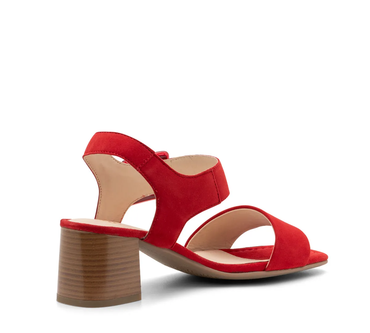 Bethel Women's Adjustable Dress Sandal 50mm - Red 19