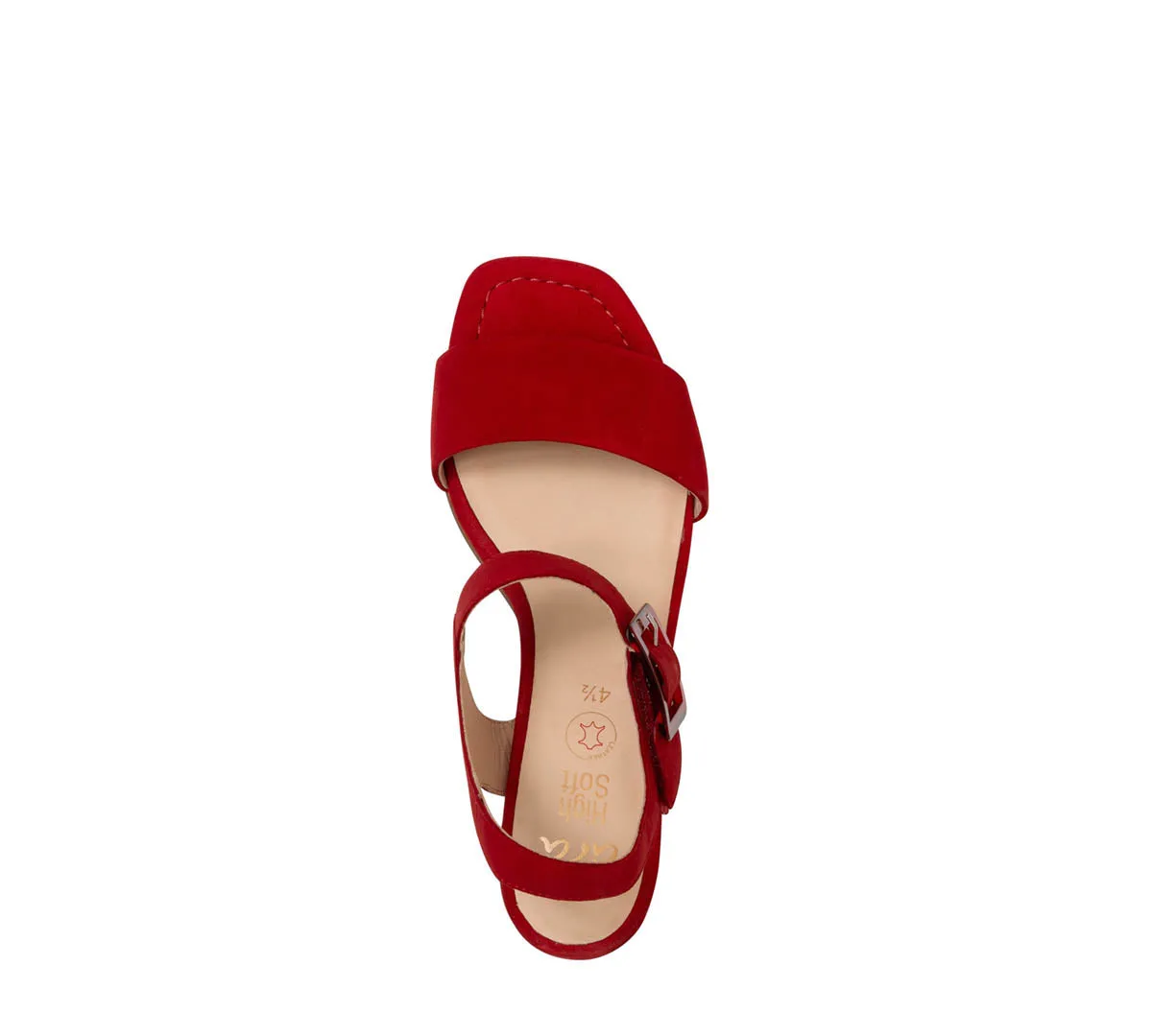 Bethel Women's Adjustable Dress Sandal 50mm - Red 19