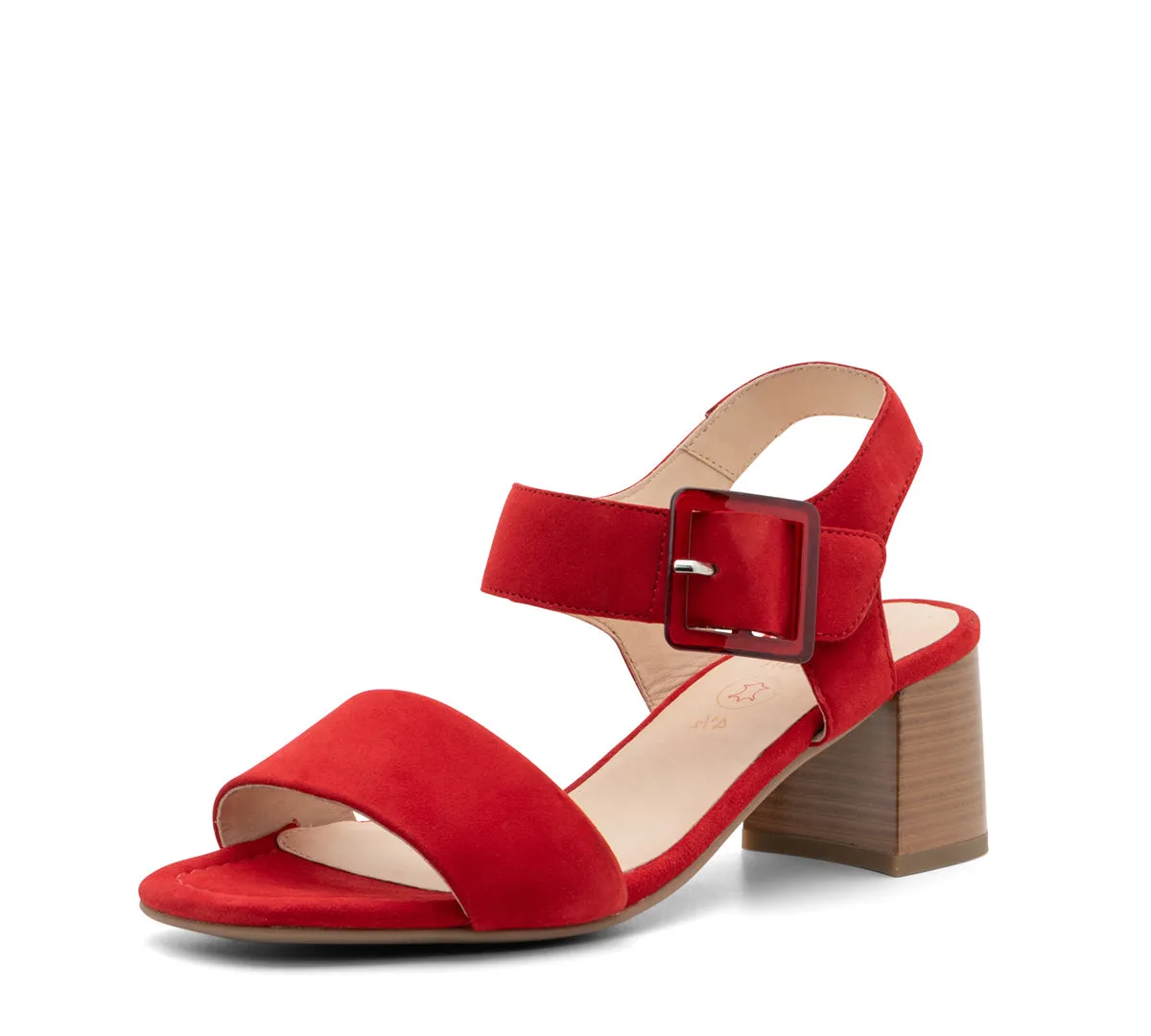 Bethel Women's Adjustable Dress Sandal 50mm - Red 19