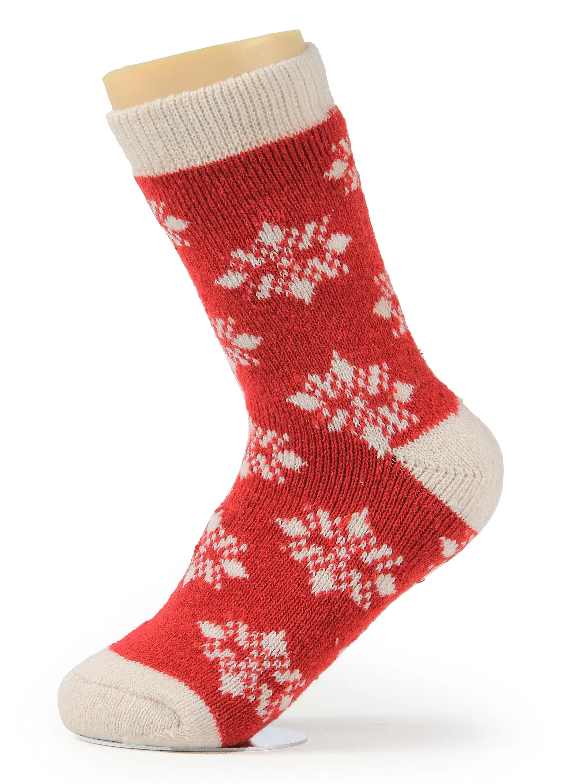 BomKinta Women Winter Solid Boots Socks Thick Warm Wool Socks Cozy Crew Socks for Women Christmas Gift