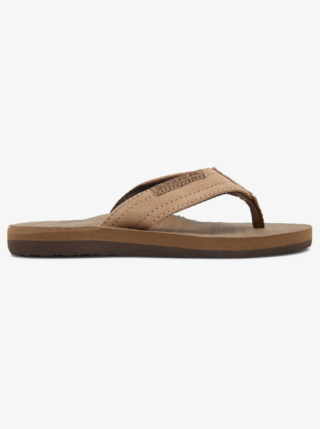 Boys 8-16 Carving Suede Sandals - Tan