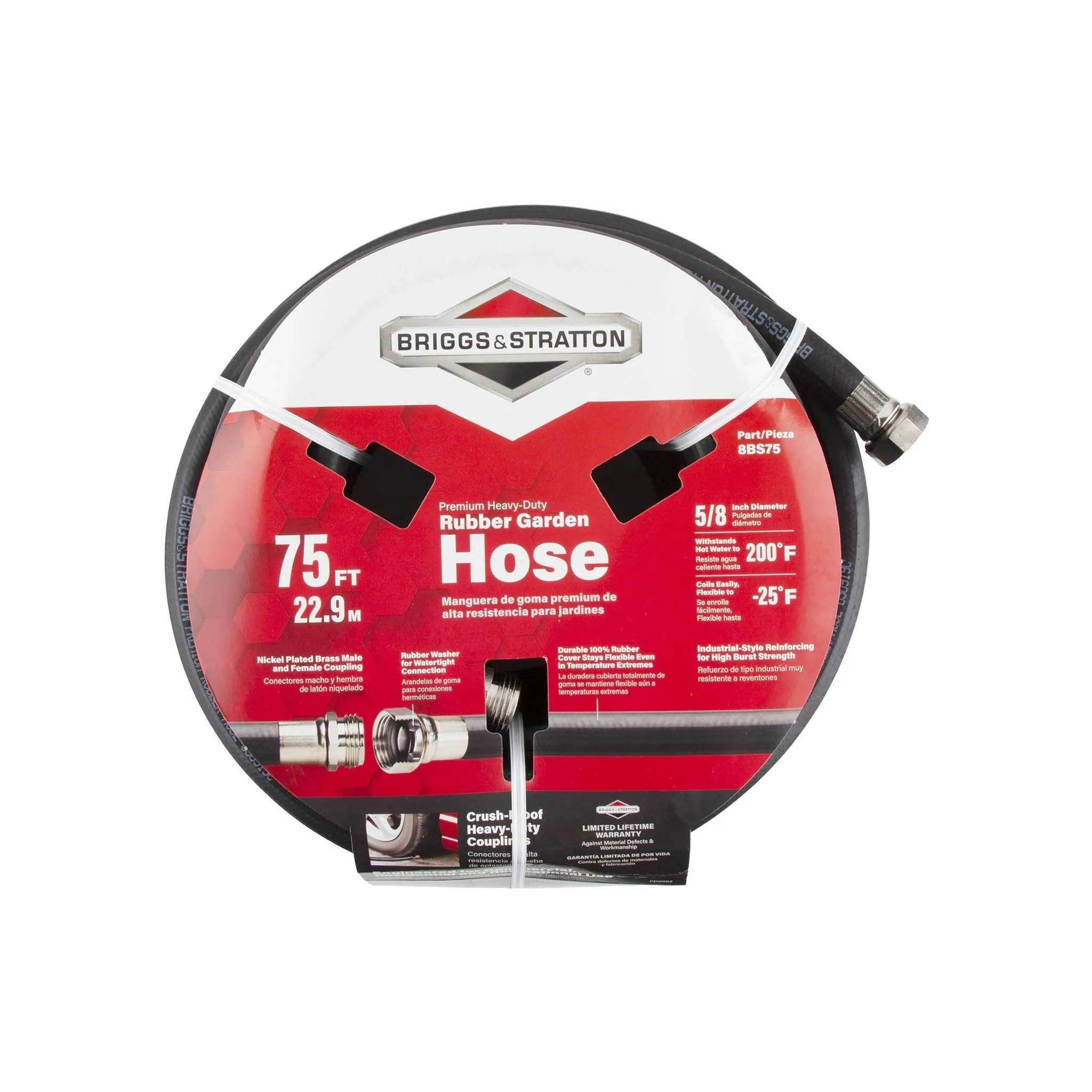 Briggs & Stratton: Heavy-Duty Rubber Garden Hose