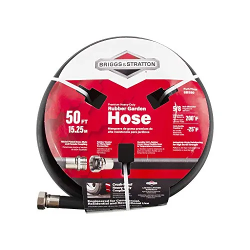 Briggs & Stratton: Heavy-Duty Rubber Garden Hose