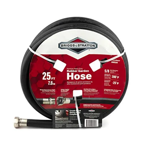 Briggs & Stratton: Heavy-Duty Rubber Garden Hose