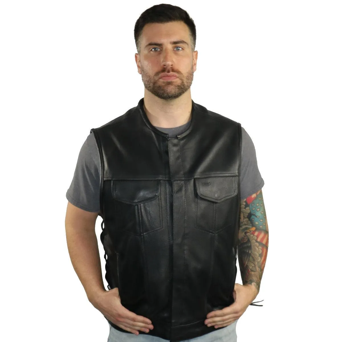Daniel Smart Upgraded Style Gun Pockets Vest 2.0