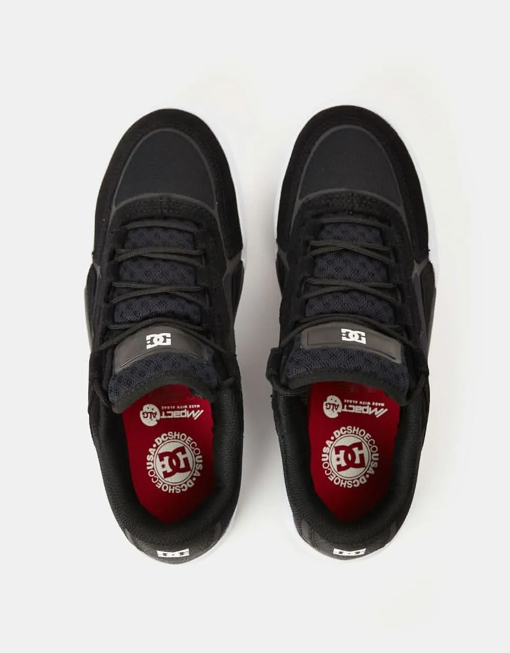 DC Metric S Skate Shoes - Black/Grey