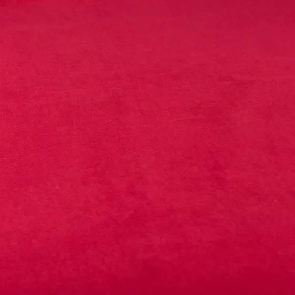 Dhaka Plain Suede Red Colour Upholstery Fabric CTR-1927 - Roman Blinds