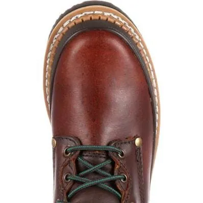 Georgia Boot Men's Brown Giant Lace-Up Mahogany Work Boots G6274
