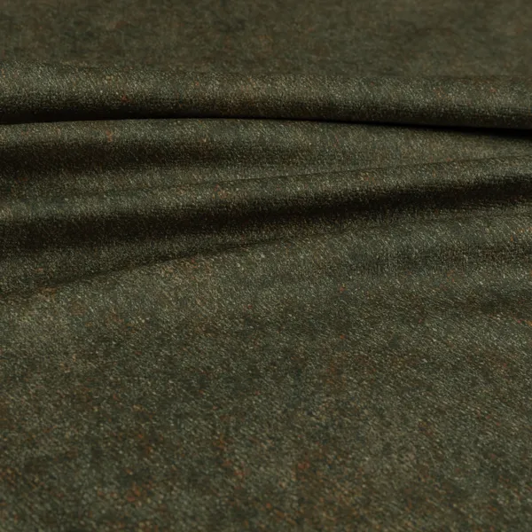 Habitat Aged Look Soft Suede Green Upholstery Fabric CTR-2690 - Roman Blinds