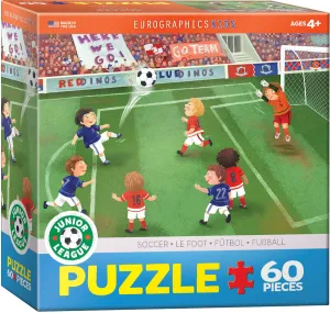 Junior League Soccer 60PC PUZZLE