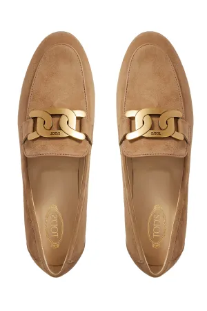 Kate Embellished Suede Loafers