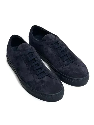 Midnight Perforated Suede Sneaker