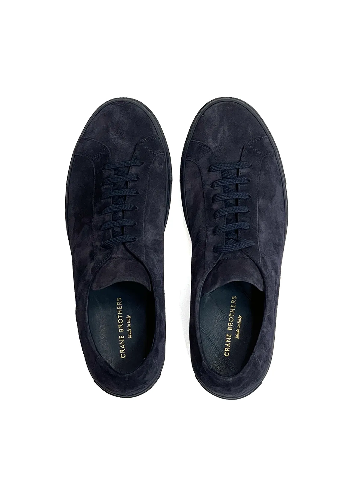 Midnight Perforated Suede Sneaker