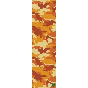 Mob Grip 9" x 33" (ORANGE CAMO) Graphic Mob Skateboard Grip Tape
