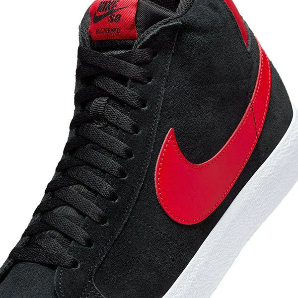 Nike SB Zoom Blazer Mid Black/Black/White/University Red