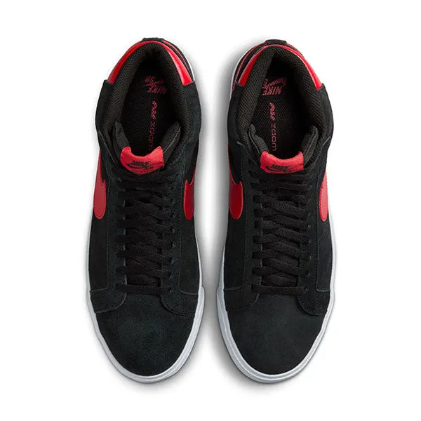 Nike SB Zoom Blazer Mid Black/Black/White/University Red