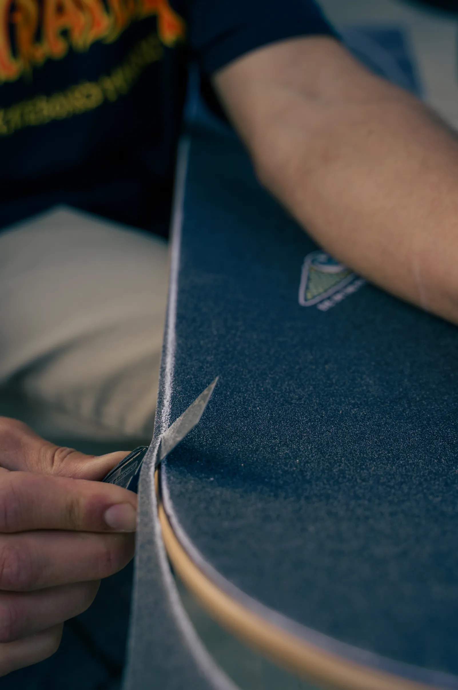 Stoked Slow Life Snail Black Griptape