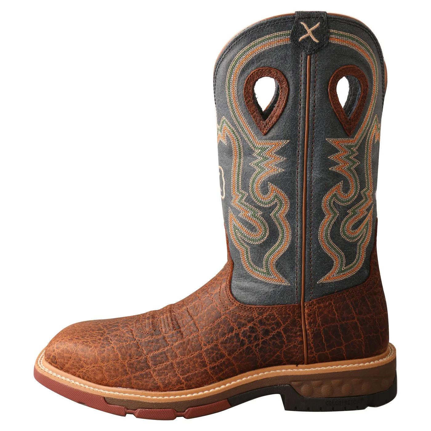 Twisted X Distressed Saddle Men's Boot
