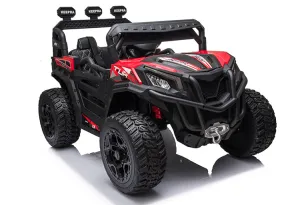 Upgraded 2025 | 12V Turbo Utv Dune Buggy Ride On 1 Seater | Leather Seats | 4x4 | Rubber Tires | Remote | Ages 1-6