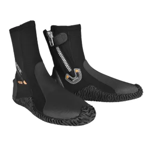 Used Seac Basic HD with Side Zipper and Semi-Rigid Sole, 5 mm Neoprene Boots