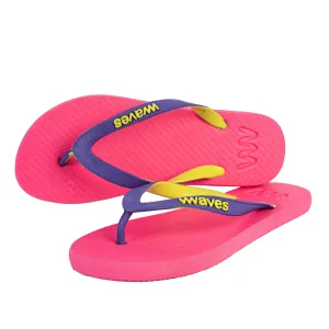 WAVES Women's Pastal Plain (UK 4) - Orange/Blue