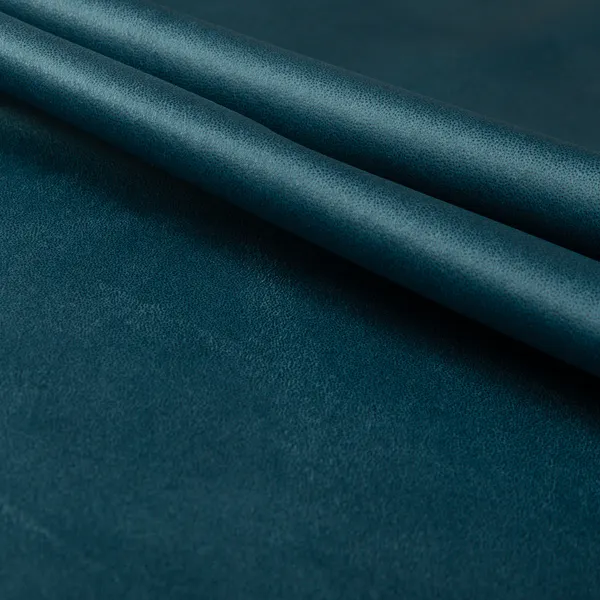 Wilson Soft Suede Blue Colour Upholstery Fabric CTR-1533