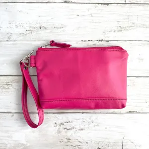 Wristlet in Hot Pink